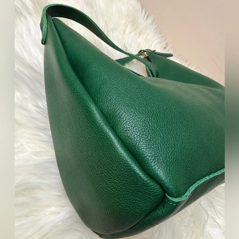 Portland Leather Aspen Green Hobo Bag